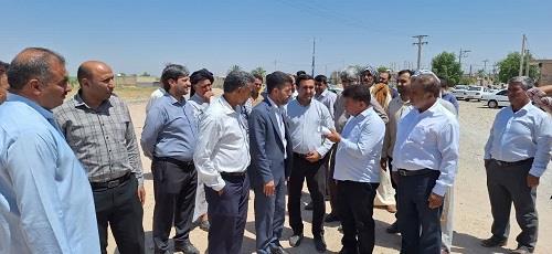 بازدید نماینده مردم دزفول در مجلس شورای اسلامی از روستاهای بخش چغامیش